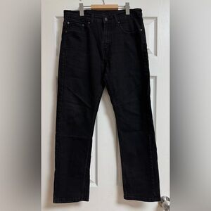 Levi's 505 // Black Denim Jeans // W33 L30